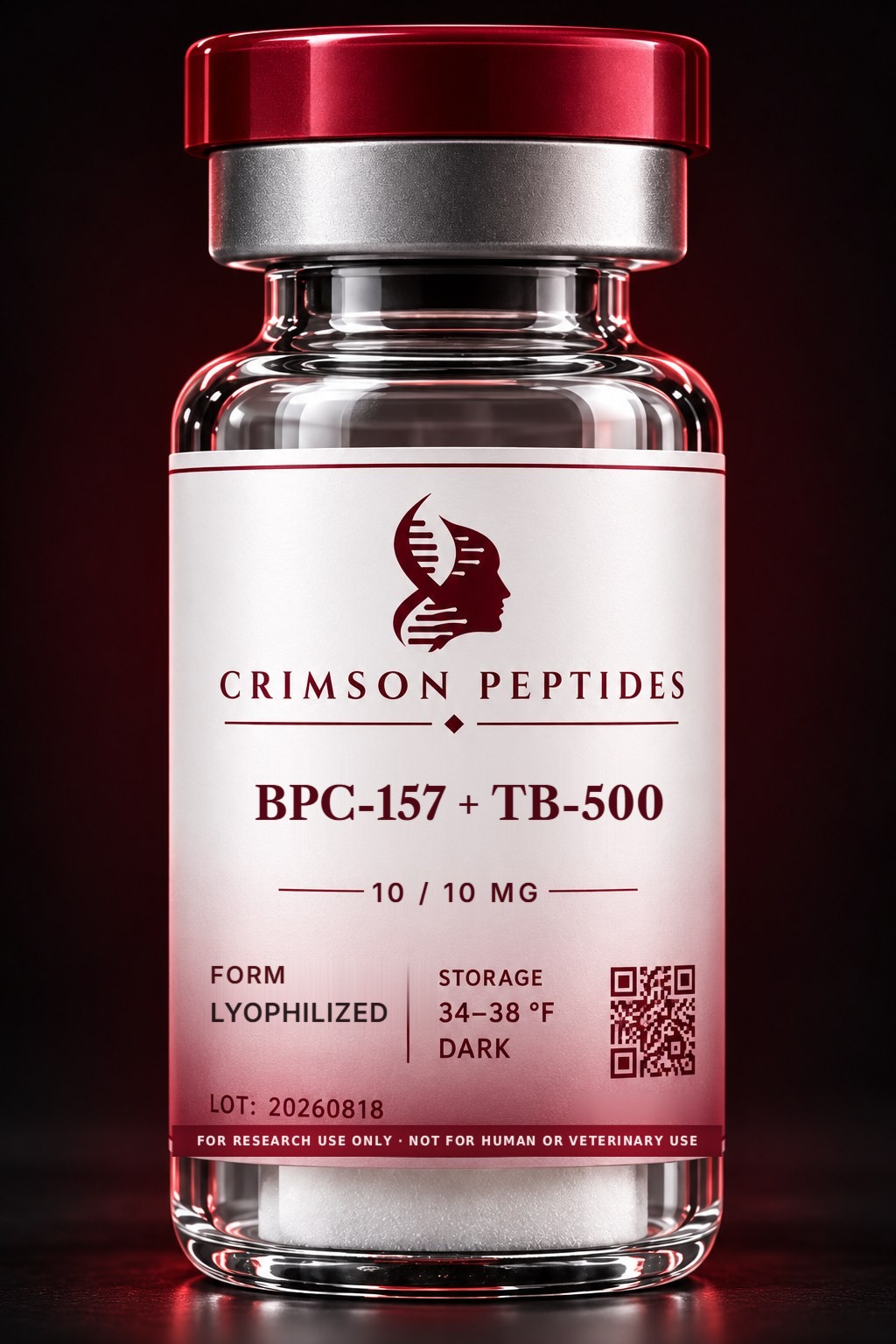 BPC-157 + TB-500 research vial